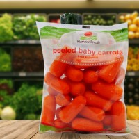 peeled baby carrots
